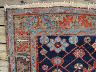 Small NW Persian rug 37"X57"...95X145 Cm. Generally good short pile.                       