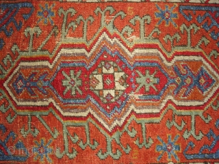 Central Anatolian Turkish Yastik. Great colors. 2X3.5 or 61X104 Cm.                       