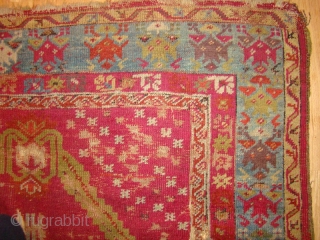 Turkish Prayer Rug Size: 3'6" X 5'4"                          