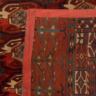 Turkmen Yamut chuwal  cm 1,22x 0,84  19th century  1880 circa                    