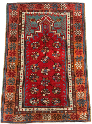 Central-Anatolia Kirsehir Mid 19Th Century 

140 x 95 cm

www.anatoliantappeti.com

info@anatoliantappeti.com                        