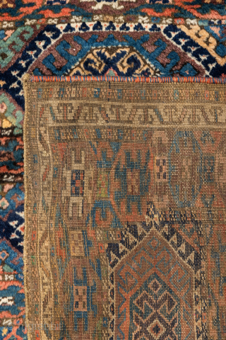 PERSIA JAFF KURDISH RUG CM 2,90 X 1.71 19TH CENTRUY GOOD CONDITION                     