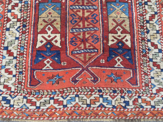 West-Anatolian Bergama -cm 120x95- 19th Century in eccellent conditions & natural colours                     