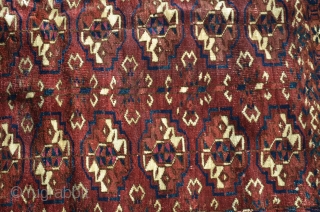 Tekke Turkoman Wedding Dowry Rug, Fine Weave, Nice Condition.  Measures 32" x 39"                   