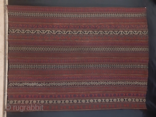Antique Kurdish jajim from end 19th (Ghajar period in Iran).
165*235cm
vegetable dyes
                      