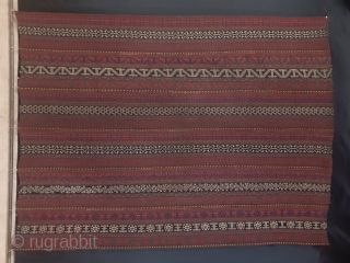 Antique Kurdish jajim from end 19th (Ghajar period in Iran).
165*235cm
vegetable dyes
                      