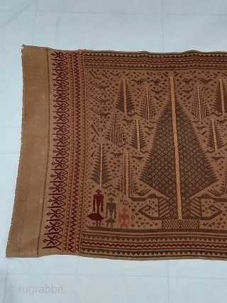 Palepai ship cloth lampung southern Sumatra 19 - 20th century please contact piguraart@gmail.com for more detail.
                 