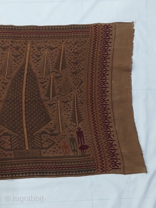 Palepai ship cloth lampung southern Sumatra 19 - 20th century please contact piguraart@gmail.com for more detail.
                 