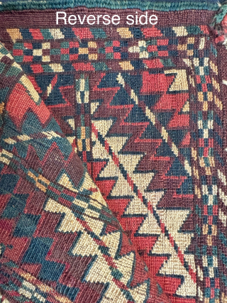 A fine pair of antique Turkoman / Turkmen Ok-bash (Covers for tent pole ends during migration), made by the Yomud tribe during the 19th century. Nice examples of Ok bash is rare  ...