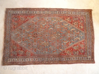 An attractive late 19th Century Qashquli Qashqai rug. 179 x 111cm /5'11' x 3'8"                   