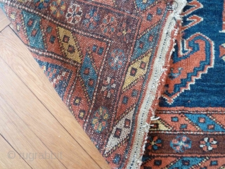 A North West Persian rug, 240 x 110 cm. Good colours and strong design, about 1900.                 