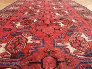 An unusual small Ersari or MAD rug, late 19th Century. 160 x 80 cm                   