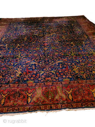 Origin: Turkish ; Circa: 1920 ; Size: 12'11" x 11'10" ; (Stock# 33837).
Priced to sell, make offer if close to pricing.            