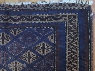  Baloch, Iran
Material: Wool
Size: 2"2 x 1"8
Circa: 1920
                         