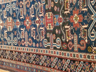 Size - 4 x 5'3
Origin - Caucasian, Prepadil
Circa - 1920
Rug # 29714                     