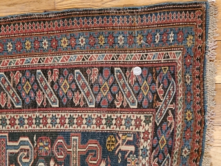 Size - 4 x 5'3
Origin - Caucasian, Prepadil
Circa - 1920
Rug # 29714                     