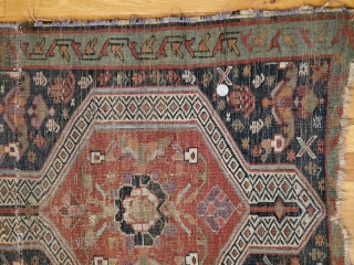 Size - 2'6 x 4'7
Origin - Iran, Kurd
Circa - Mid 1800's
Rug # 37395                    