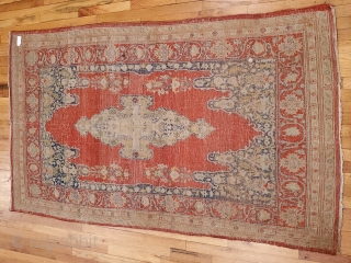 Size - 4'1 x 7'2
Origin - Turkesh Sivas
Circa - 1920
Rug # 28342                     