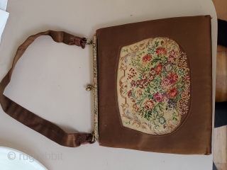 This lovely purse was hand stitched in France, circa 1900! Still in prime condition this piece is a rare find.             