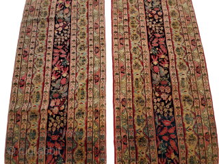 A pair of twin Lavar-Kerman pieces, both great condition. All pictures are completely un-edited!

Origin: Lavar-Kerman;
Circa: 1900;
Sizes: 2'6" x 20'0" & 2'6" x 20'7"          