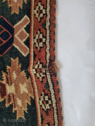 Origin: Asmalyk;
Circa:1880;
Size: 4'4" x 2'4"

Original quality, un-touched, un-repaired Asmalyk rug!


                       