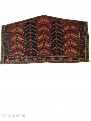 Origin: Asmalyk;
Circa:1880;
Size: 4'4" x 2'4"

Original quality, un-touched, un-repaired Asmalyk rug!


                       