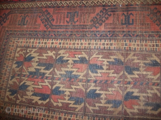 baluch circa 100 years low pile size:94*147 cm                         
