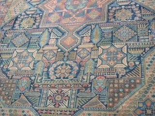 PERSIAN HERIZE CIRCA 100 YEARS VIBRENT COLOURS COLLECTIVE ART HARD TO GET  SMILER DESIGN NO REPAIR LOW PILE SIZE:7+ * 10+ FT
JALAL CARPETS
21 CUSCADEN RD #01-06 SINGAPORE
TEL:65-81706907/65-6235147     