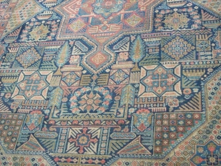 PERSIAN HERIZE CIRCA 100 YEARS VIBRENT COLOURS COLLECTIVE ART HARD TO GET  SMILER DESIGN NO REPAIR LOW PILE SIZE:7+ * 10+ FT
JALAL CARPETS
21 CUSCADEN RD #01-06 SINGAPORE
TEL:65-81706907/65-6235147     