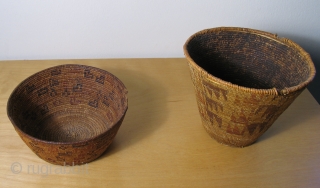  Tiwanaku Baskets, AD 500 - 950.  Very good condition, quite rare.                    