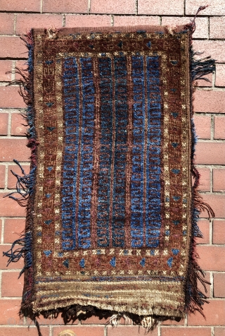 Two complete, large Baluch storage bags. 19th/20th century. I purchased these in Afghanistan in 1972.  They were used in my Yurt for many years and then locked away in a cedar  ...