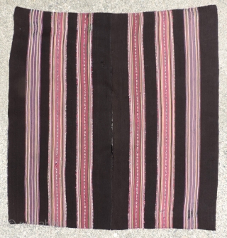 Old, a bit worn, but with a lot of soul.  This ponchito (small poncho) would have been worn by certain men of important stature within the Aymara community where it was  ...
