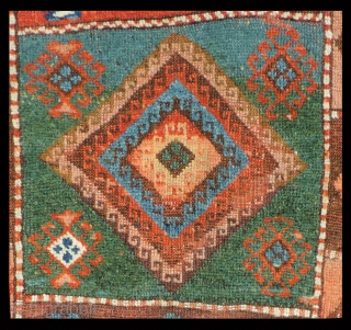 Rare type of East Anatolian seven medallion compartment rug.  18th/19th century.  This may be among the oldest and most complete example of the type.  Likely woven West of Lake  ...