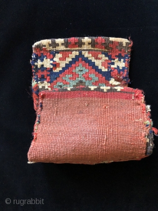 Complete set of miniature Kurdish bags. N.W. Persia - 19th century.  Size 7 x 15 inches.   All colors are good and natural.   A sweet little set of  ...