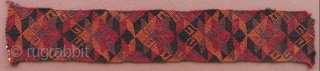 The colors of this sophisticated Pre-Columbian braided textile from Northern Chile are remarkable. Textiles of this type are exceedingly rare outside of Chilean Museums (see other examples inside). This fragment is from  ...