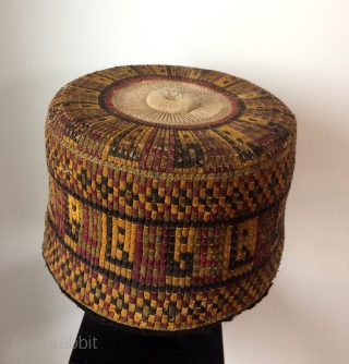 All items in this image are $600 or less.  Seen here are great South Persian baskets with all dyes natural.  Hadj hats finely worked. Very old miniature Tibetan bowls .  ...