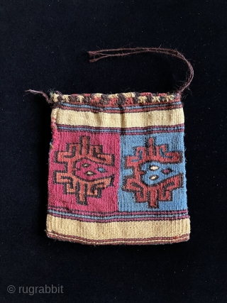 Faces! Nasca tapestry bag. A.D. 200 – 600. The Nasca were interested in issues of design and abstraction centuries before the rise of abstract art in the twentieth century. The design of  ...