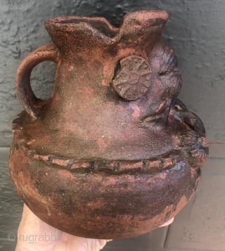 Feeling like this nowadays?  Here's a possible diversion! Strange ceramic from Bolivia.  Probably from the 19th century, it's a unique ceramic pitcher that definitely has a story to tell. The  ...