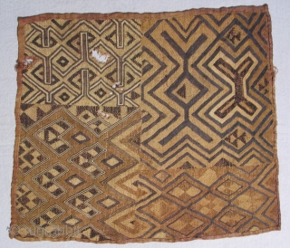 Authentic old African textiles from the Congo. Many to choose from.  A good selection of works by Kuba, Pygmy and Imbola peoples.  Request additional images for others to choose from  ...