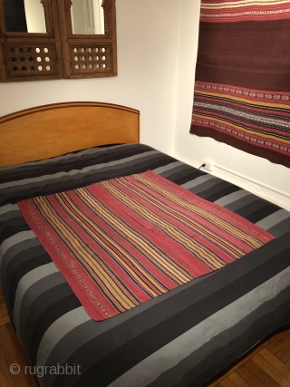 Stripes.  19th century warp-faced weavings from the Indigenous Aymara indians of the Altiplano region of Bolivia.  Many such pieces to choose from. Pictured here are an Aymara ponchito on the  ...