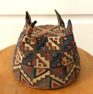 Tiwanaku four cornered hat with a most impressive top section (pictured here). Tiwanaku culture, ancestors to the Inca,   had a profound impact on all of Andean civilization.  Iconography from  ...