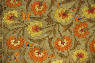 Antique Nurata suzani circa 1840, professionally conserved, 170 x 236cm / 5'7" x 7'4"