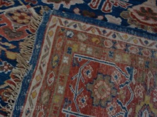 Antique Ziegler and Co carpet 3.95 m x 3.10m in excellent unrestored condition.                    