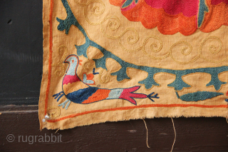 Mid 19th century Bokhara suzani in excellent condition. 174 x 260cm / 5'7" x 8'7"
Mail: jamescohen50@hotmail.com                 