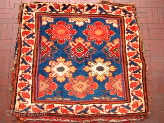 19th century Kurdish bagface. For the price and other colourful and rare rugs, please go to www.jamescohencarpets.com just updated today....             