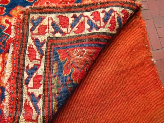 19th century Kurdish bagface. For the price and other colourful and rare rugs, please go to www.jamescohencarpets.com just updated today....             