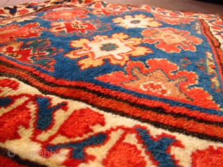 19th century Kurdish bagface. For the price and other colourful and rare rugs, please go to www.jamescohencarpets.com just updated today....             