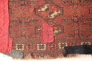 19th century Arabachi torba fragment 116 x 43cm / 3'10" x 1'5"                     
