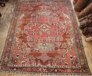 Late 19th century Serapi 9'3" x 12'3"                          