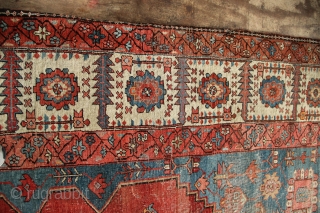 Tremendous 19th century Bakshiash carpet 343 x 460cm, with wear.
Please contact via jamescohen50@hotmail.com
Many thanks!                   